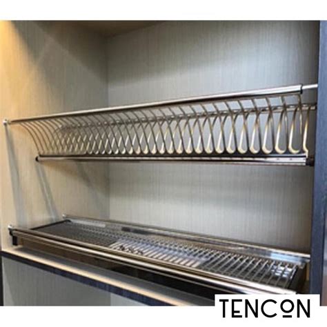 stainless steel kitchen cabinet dish rack|304 stainless steel kitchen rack.